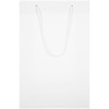 Пакет бумажный Plat M, белый с логотипом