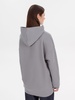 Худи оверсайз унисекс Outshine, серое, размер XL/2XL