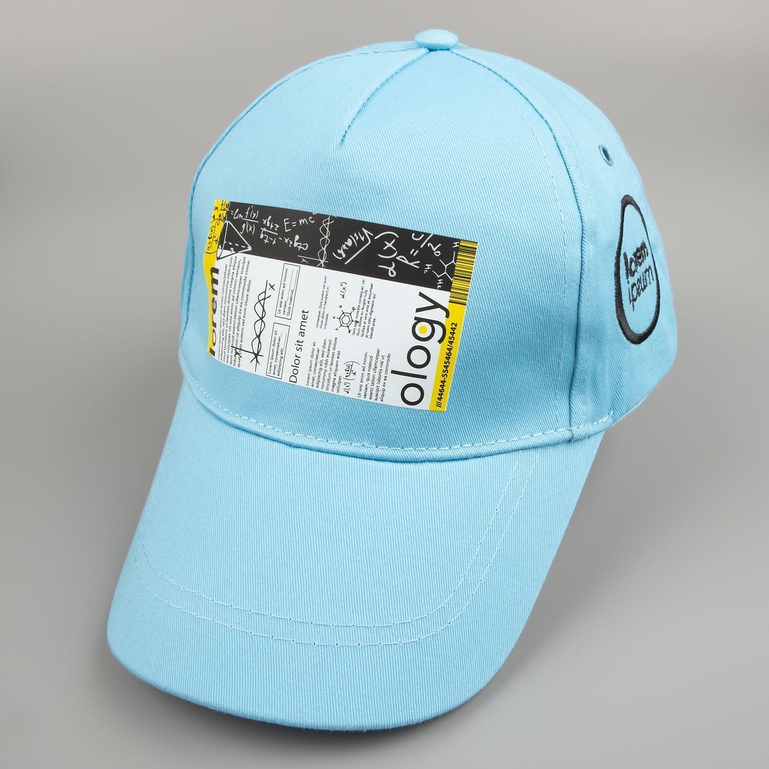 Бейсболка Convention, голубая с логотипом