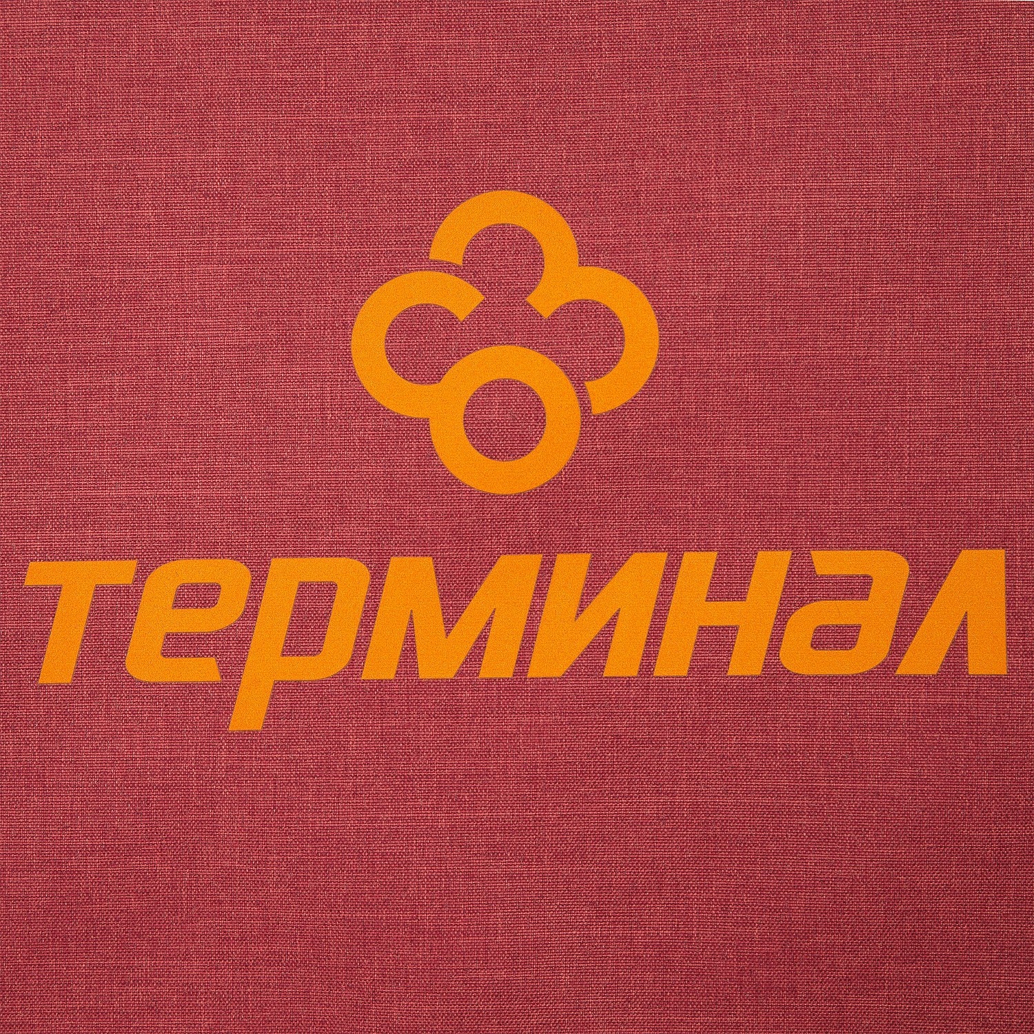 Рюкзак-мешок Melango, красный с логотипом