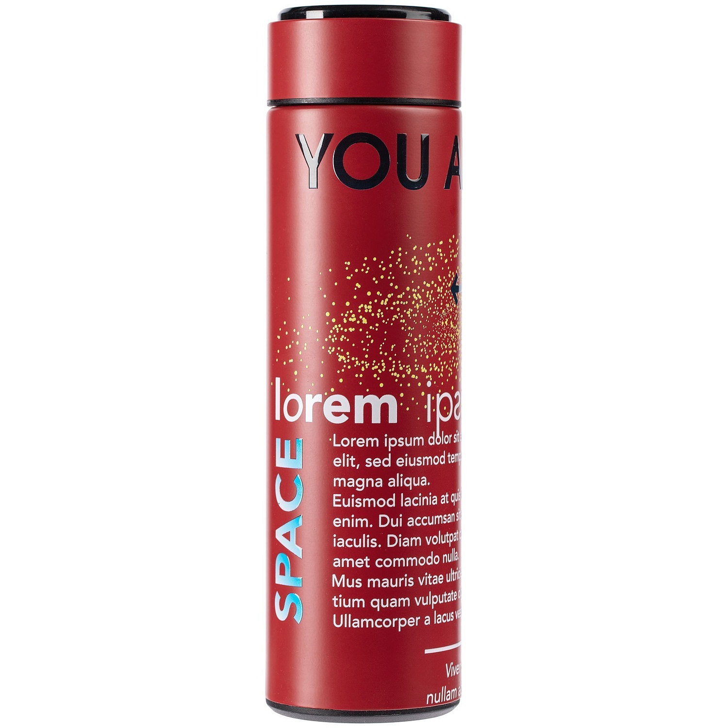 Набор VitalTrio, красный с логотипом