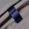 Лента сатиновая Satin 35 М, темно-синяя, 100 см с логотипом