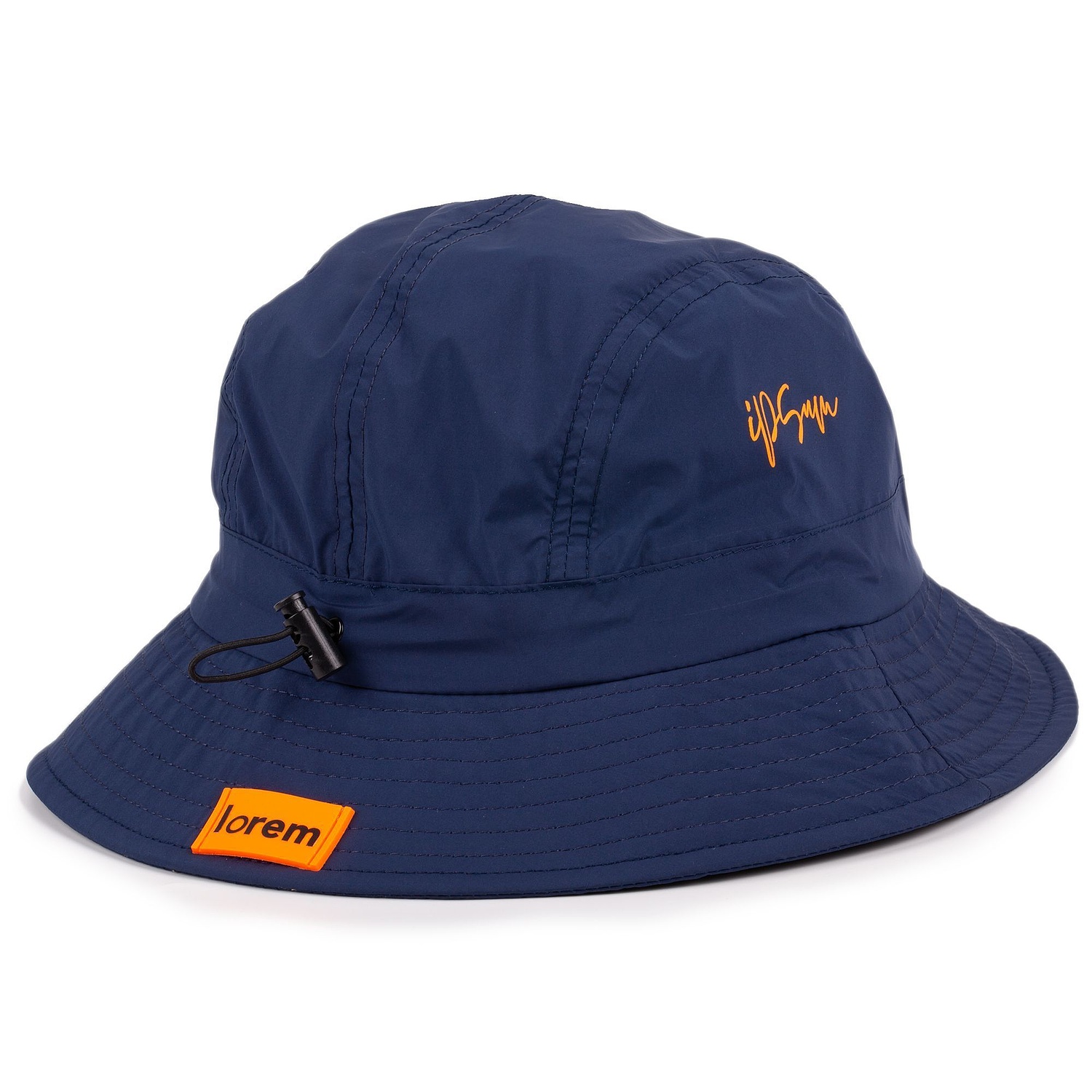 Панама Ben Mac, темно-синяя с логотипом