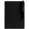Ежедневник Tact, недатированный, черный с логотипом