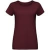Футболка женская Martin Women, бордовая с логотипом