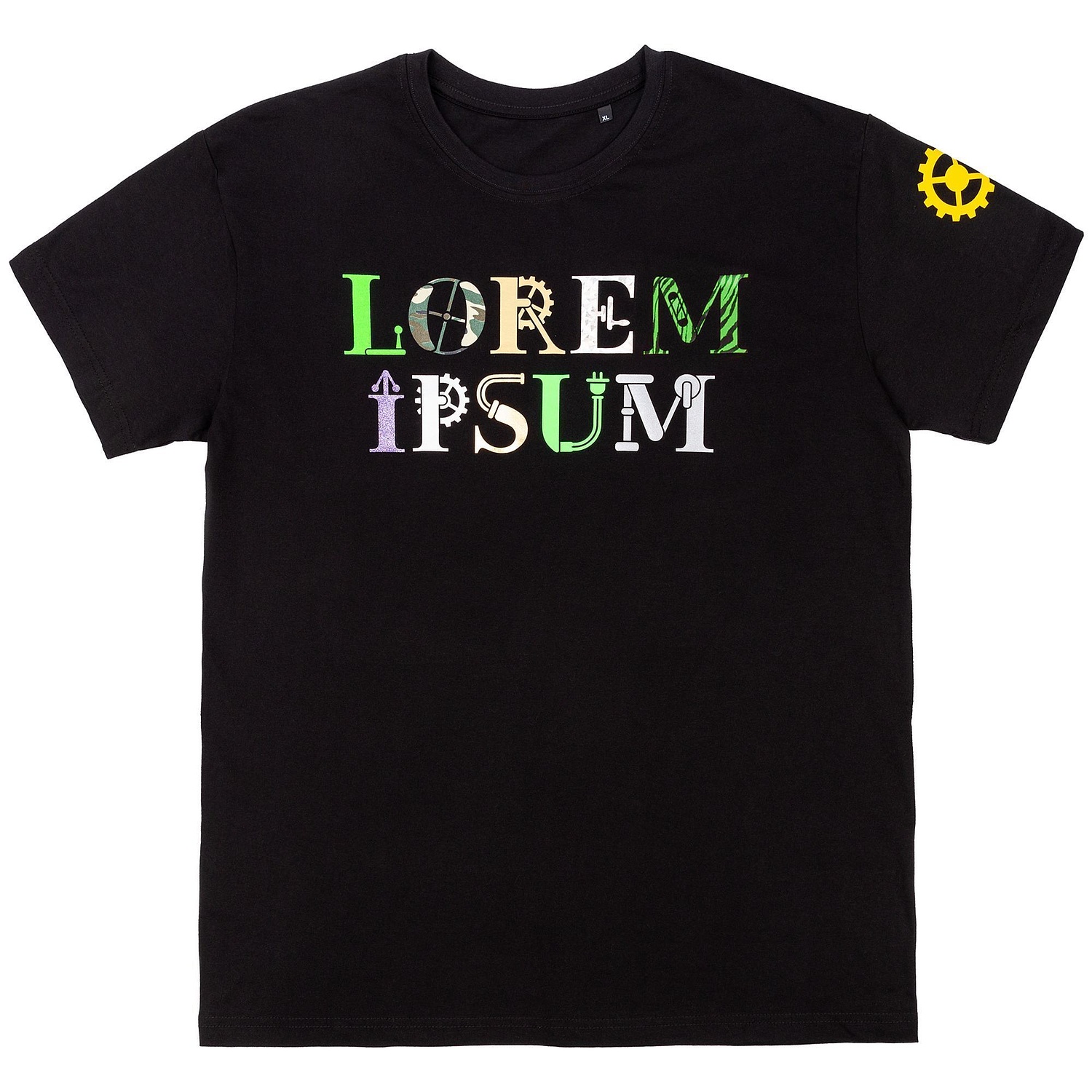 Футболка унисекс T-Bolka 160, темно-синяя с логотипом