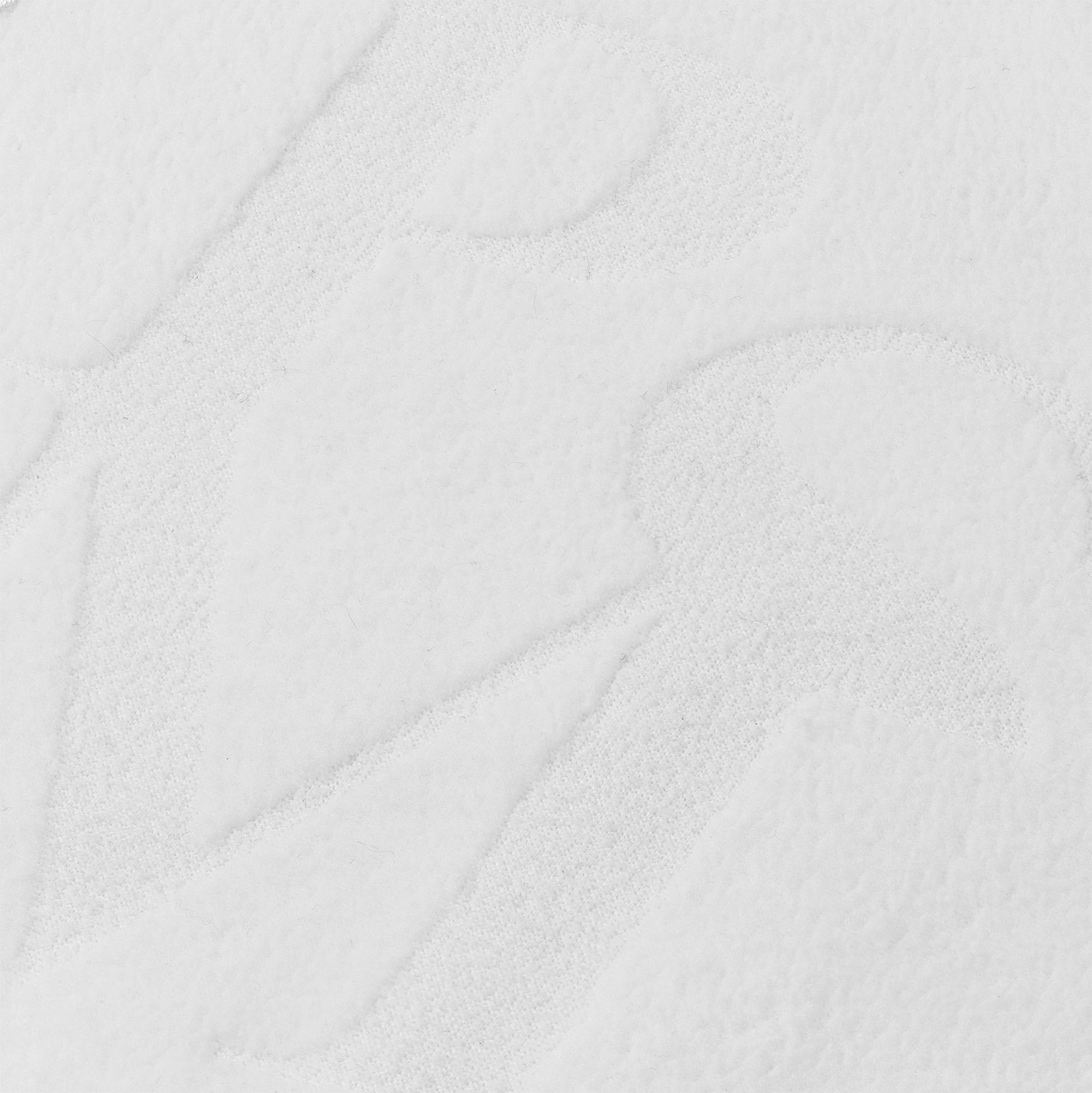 Худи флисовое унисекс Manakin, белое с логотипом