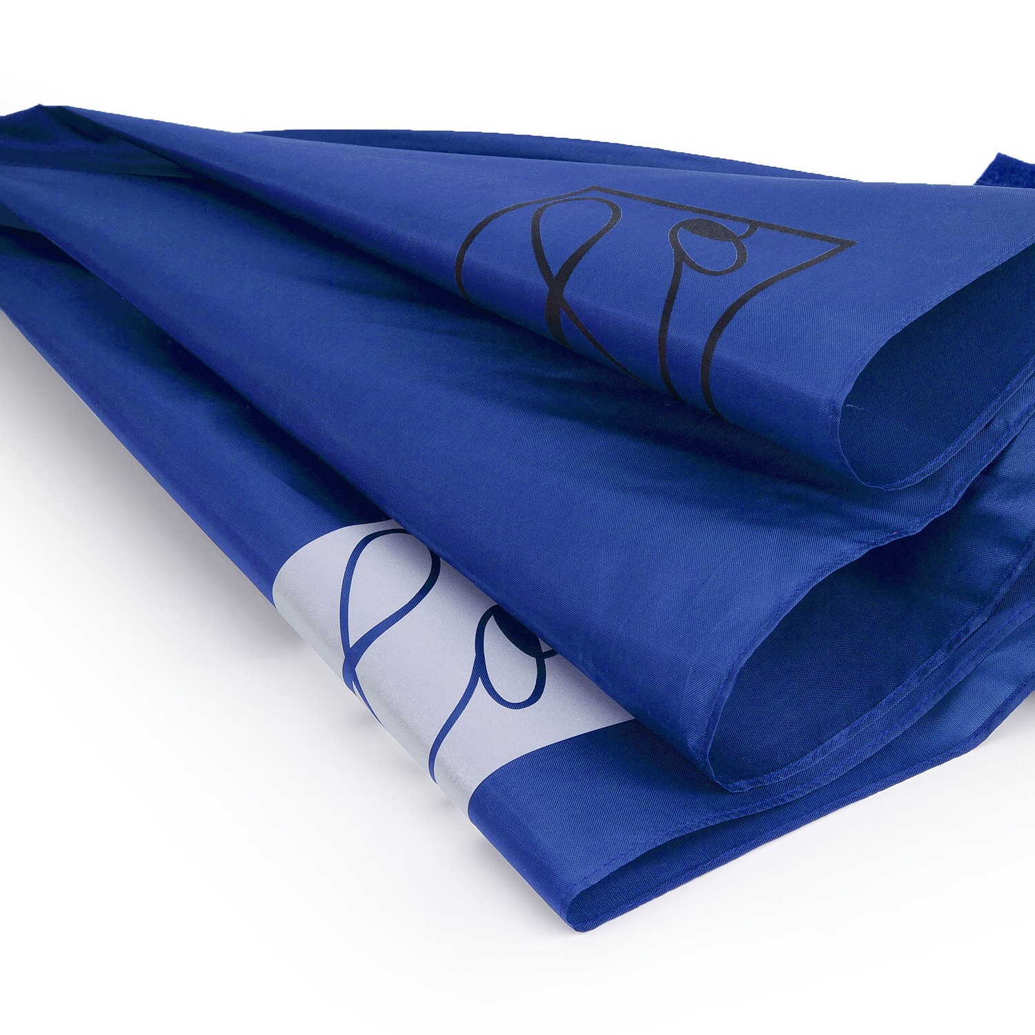 Зонт-трость Standard, ярко-синий