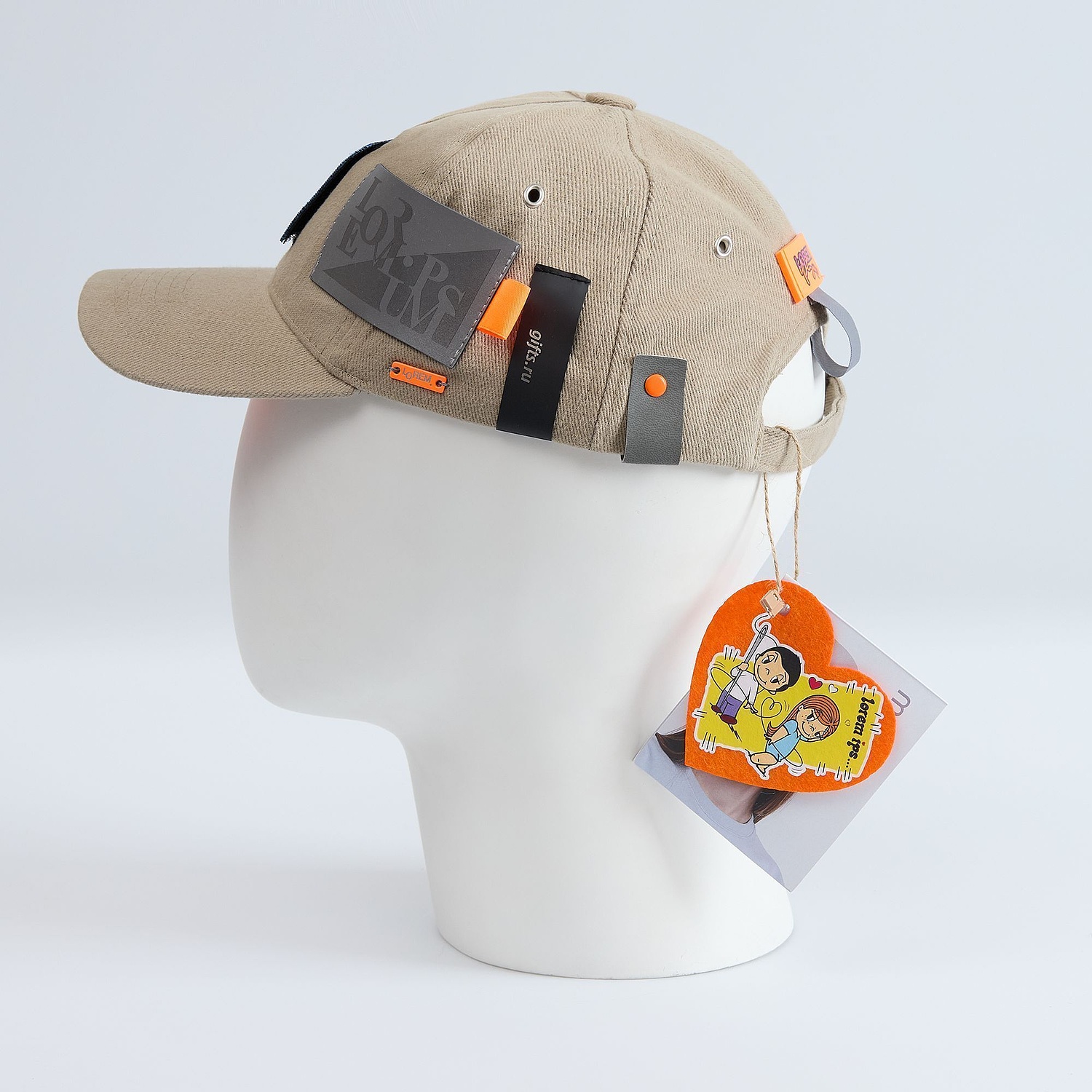 Бейсболка Standard, желтая