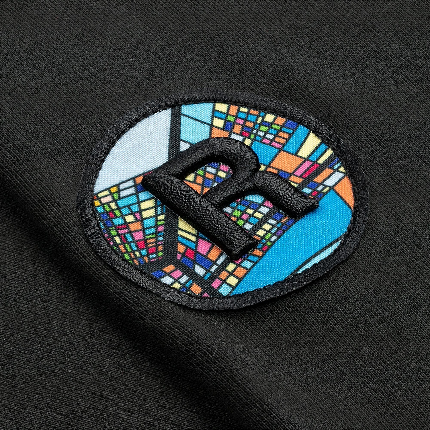 Шеврон из габардина Gabo S, белый с логотипом