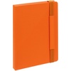 Ежедневник Peel, недатированный, оранжевый с логотипом