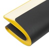 Ежедневник Flexpen Black, недатированный, черный с желтым с логотипом