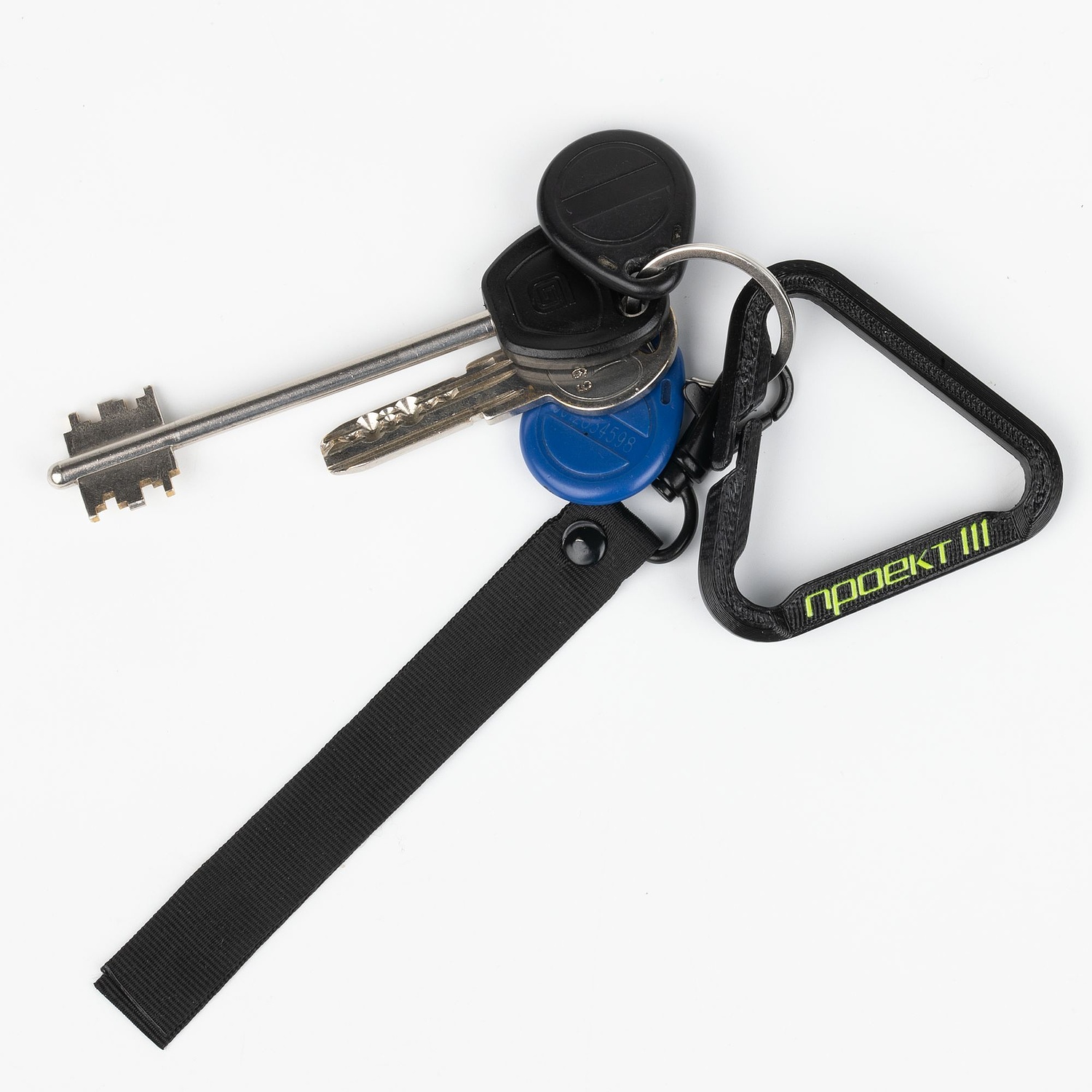 Брелок Impreso, 3D-печать на заказ, треугольник