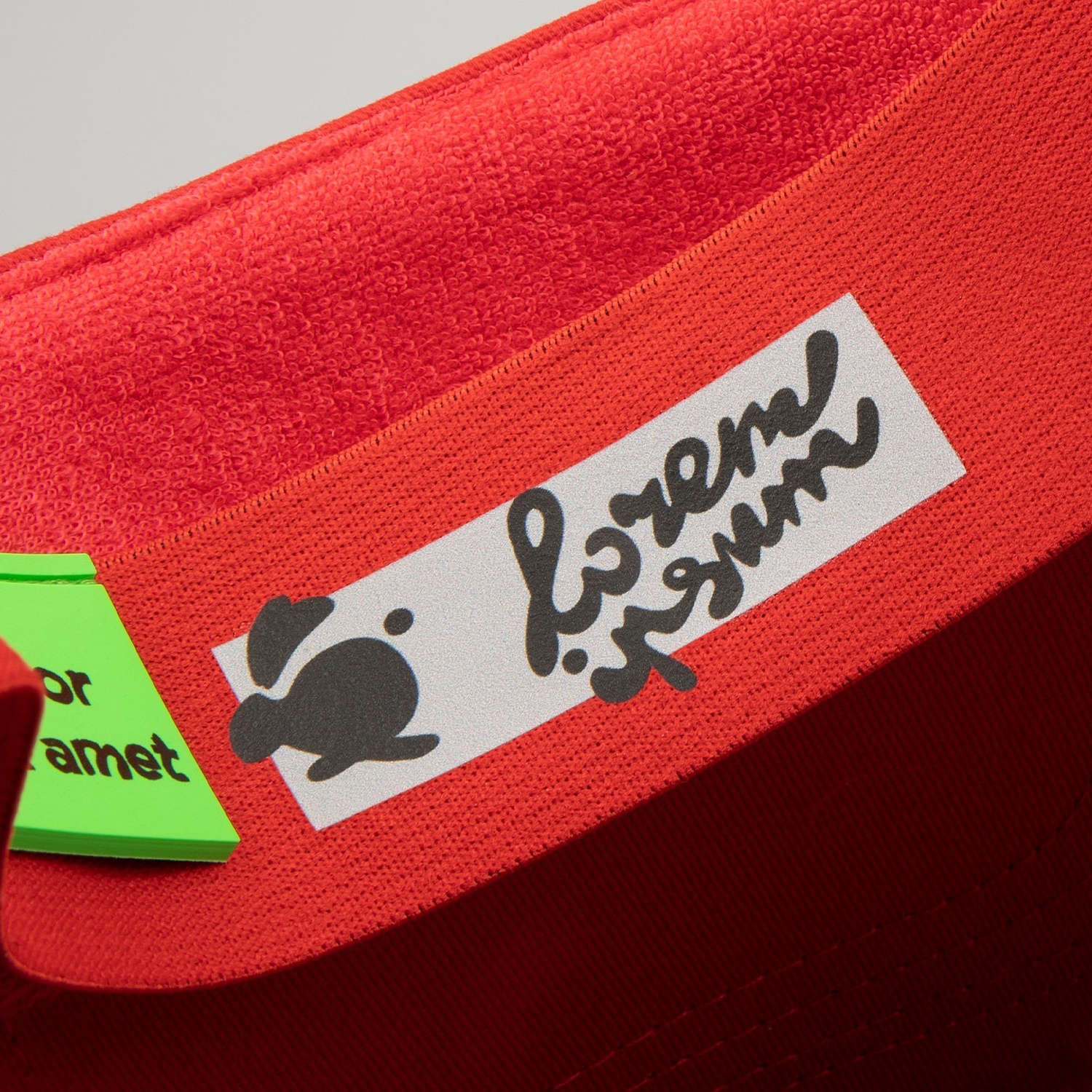 Козырек Viseros, красный