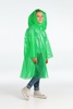 Дождевик-плащ детский BrightWay Kids, зеленый с логотипом