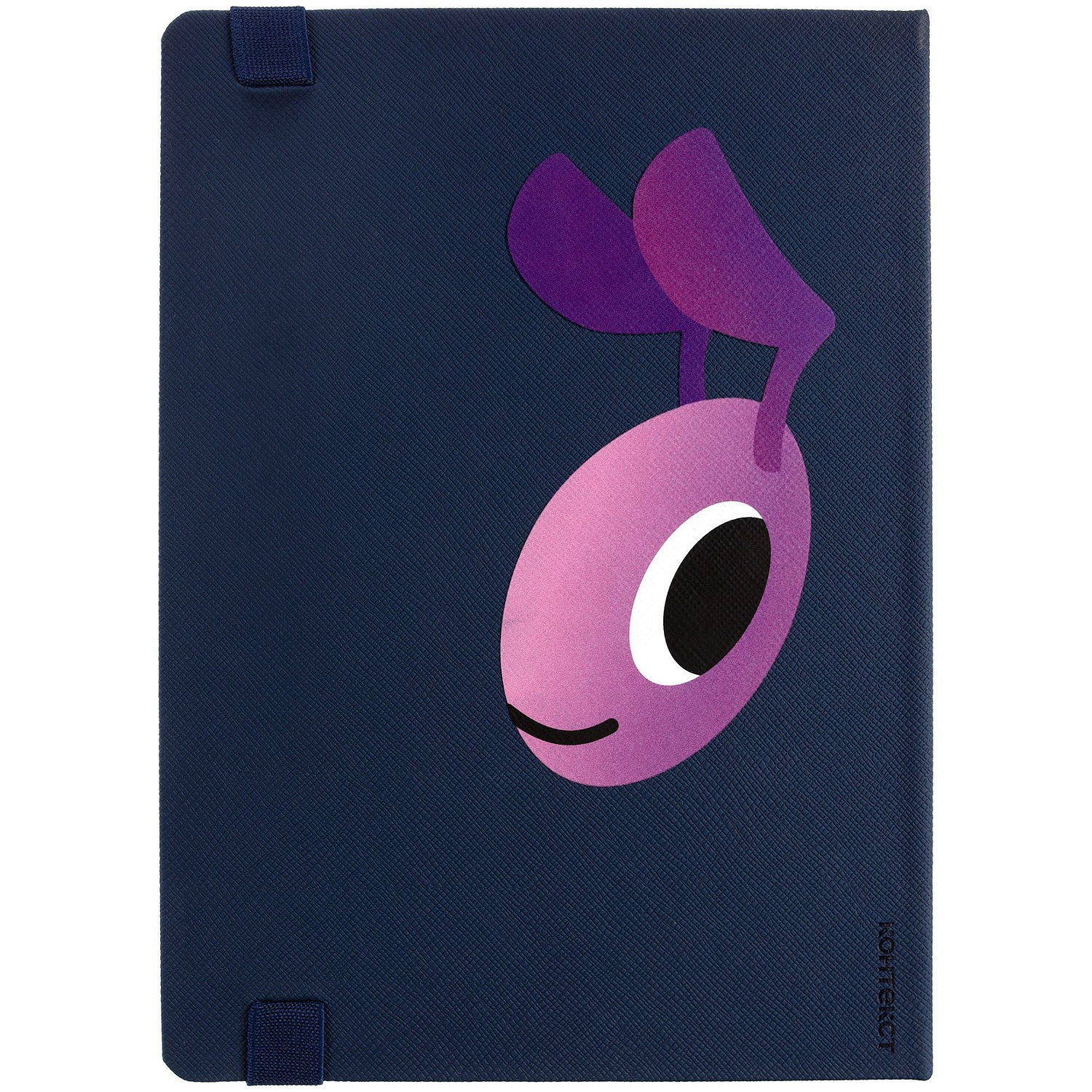 Ежедневник Peel, недатированный, синий, ver. 2 с логотипом