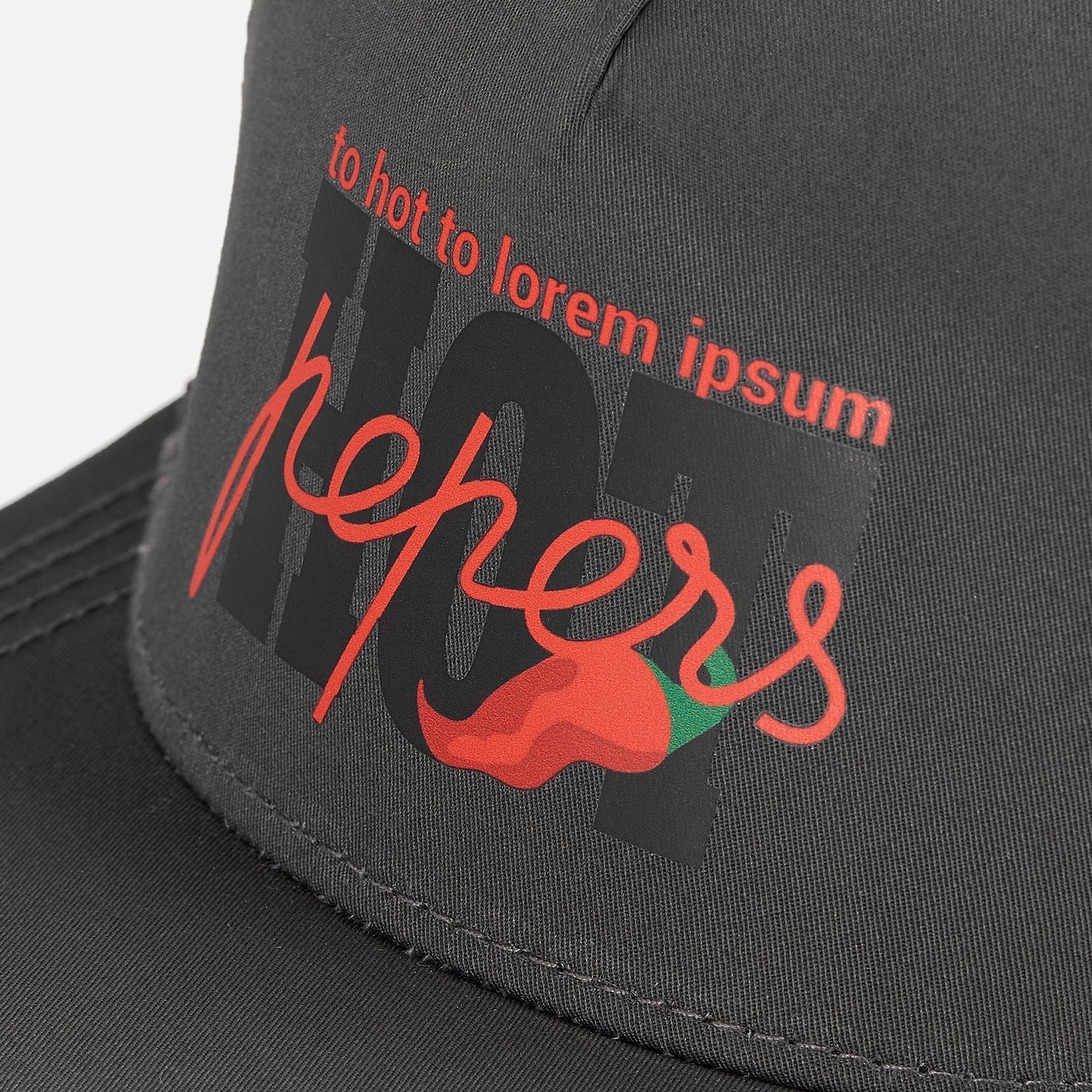 Бейсболка Seguro Air, серая с логотипом