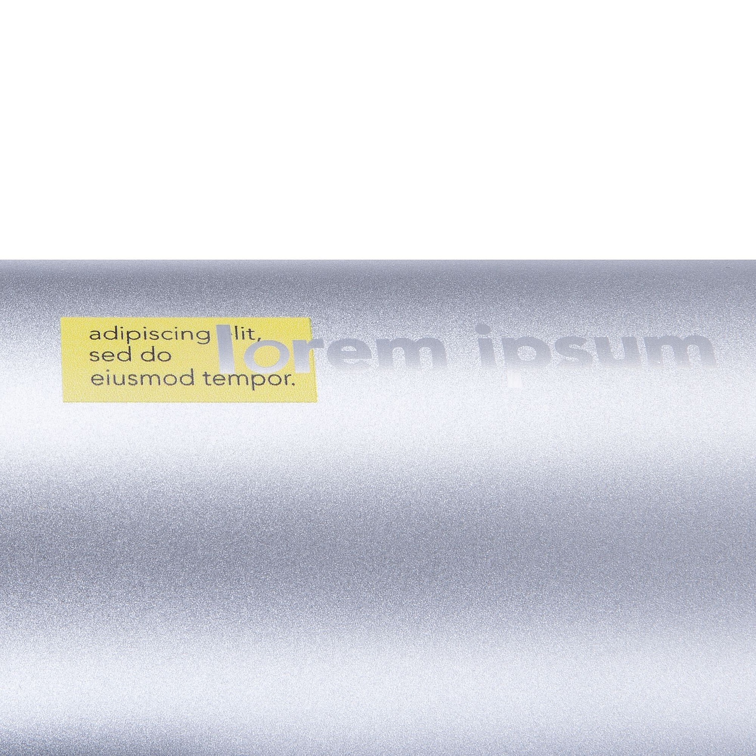 Спортивная бутылка для воды Rio, серебристая с логотипом