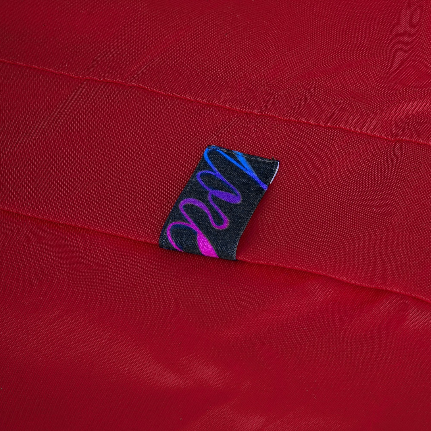 Ветровка из нейлона Surf 210, красная с логотипом