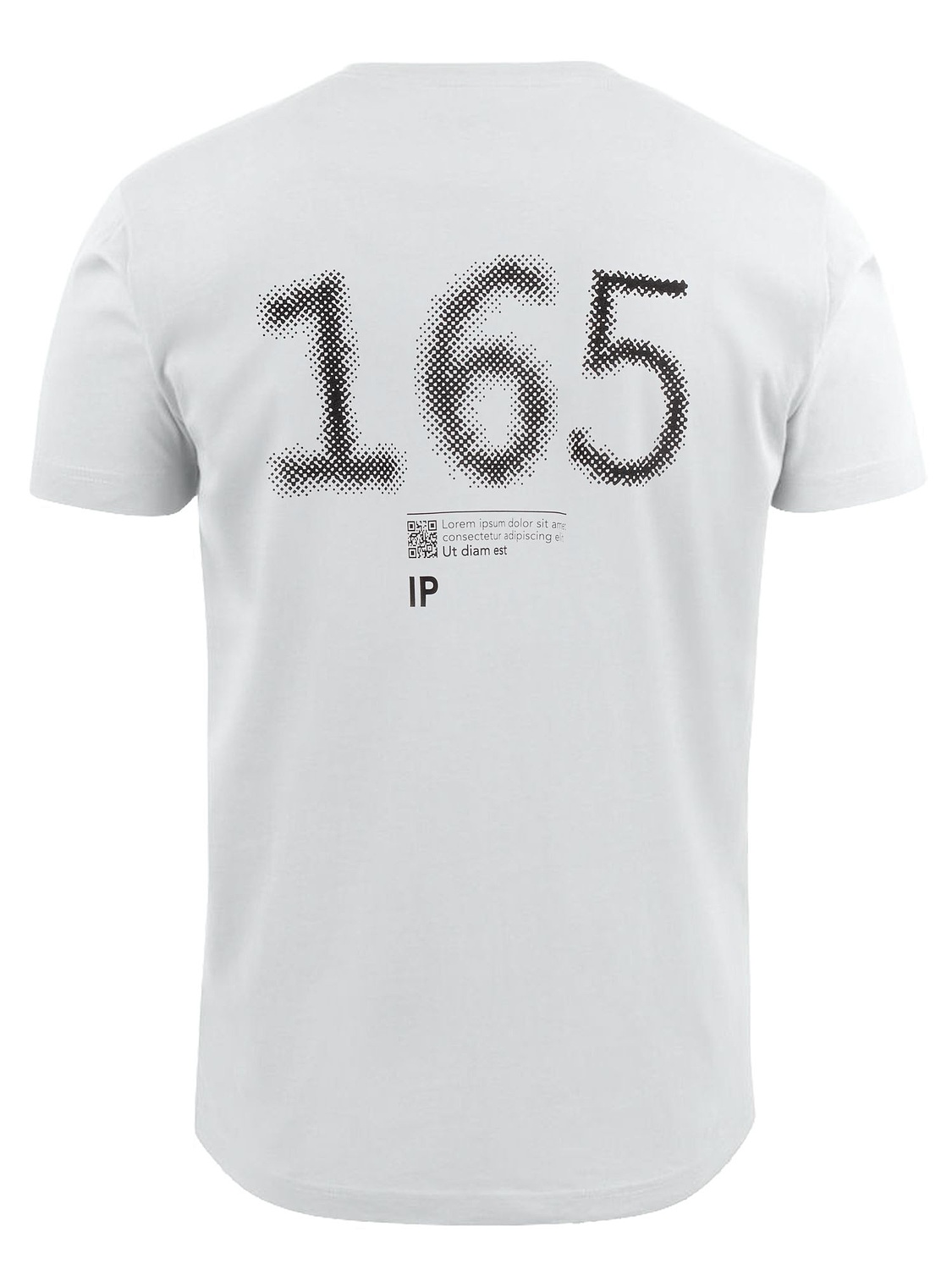 Футболка мужская American U, светлый меланж