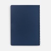 Ежедневник Spring Shall, недатированный, синий с логотипом