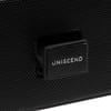 Беспроводная стереоколонка Uniscend Roombox, черная с логотипом