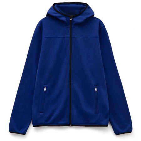Куртка с капюшоном унисекс Gotland, синяя