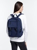 Рюкзак Backdrop, темно-синий с логотипом
