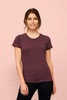 Футболка женская Regent Fit Women, черная с логотипом