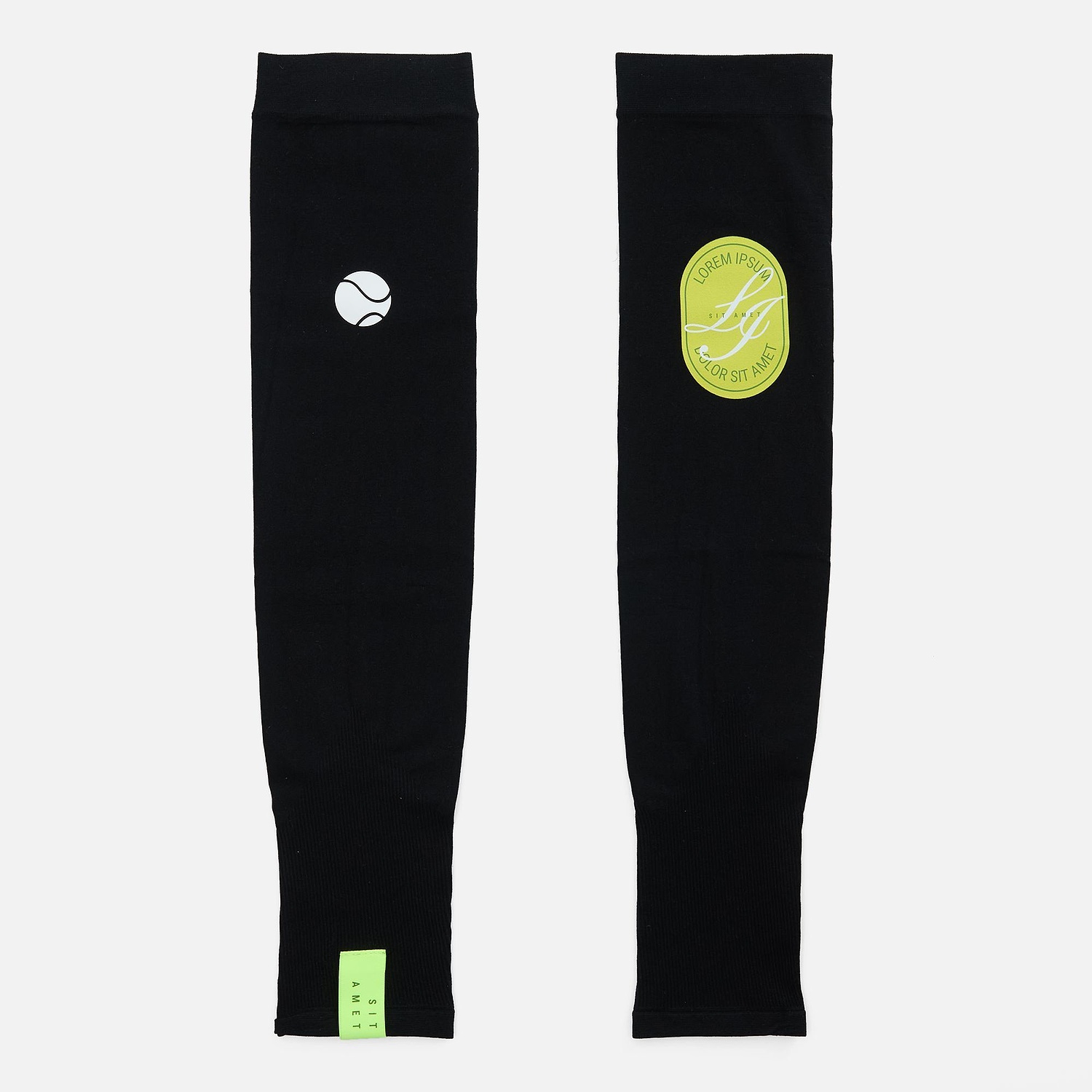 Рукава спортивные Flexor, черные