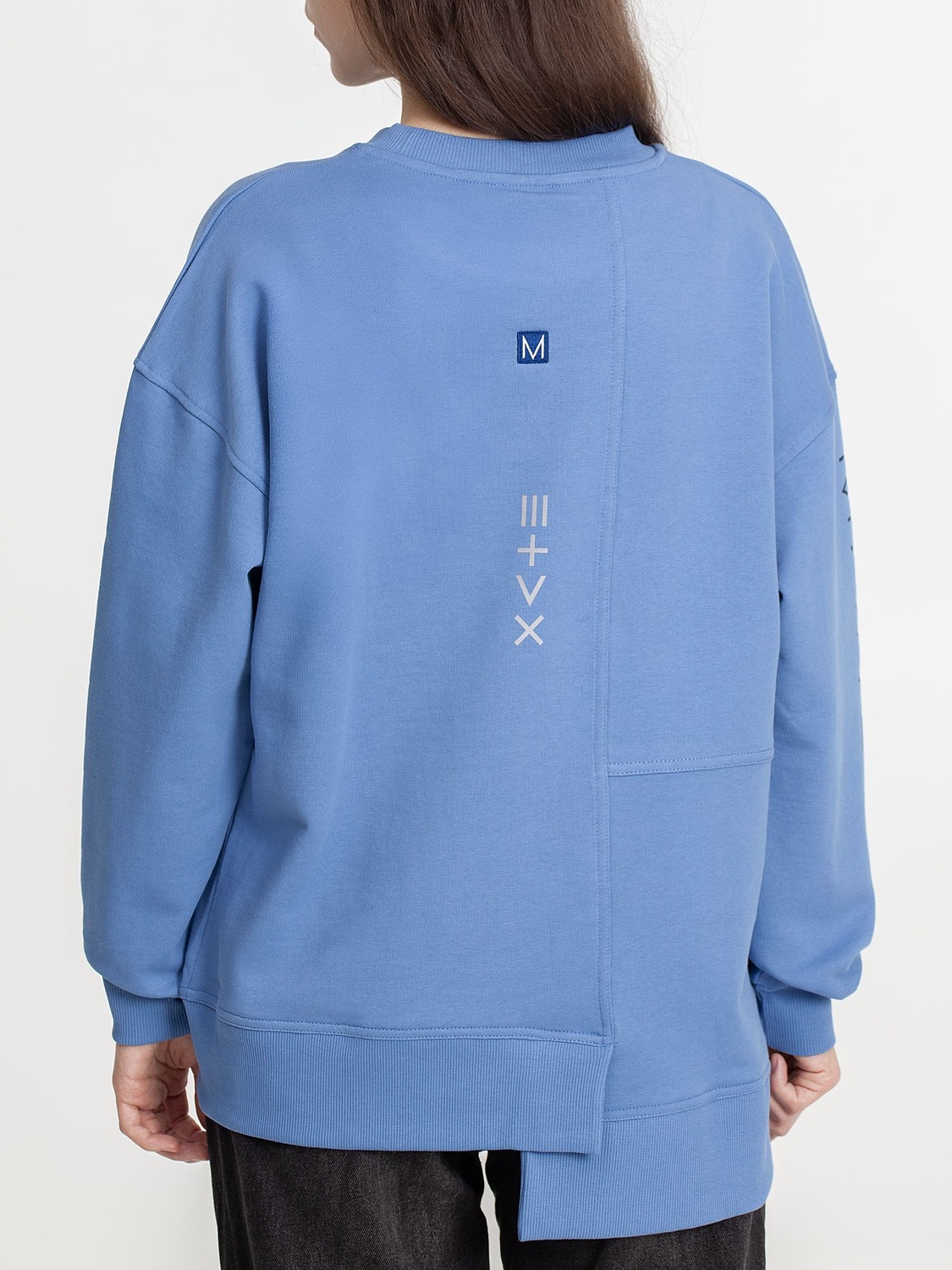 Свитшот Neofit, синий с логотипом