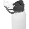 Бутылка для воды Billy Gym, матовая белая с логотипом