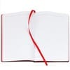 Ежедневник Bookmark, недатированный, черный с красным с логотипом