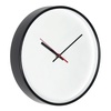 Часы настенные ChronoTop, черные с логотипом