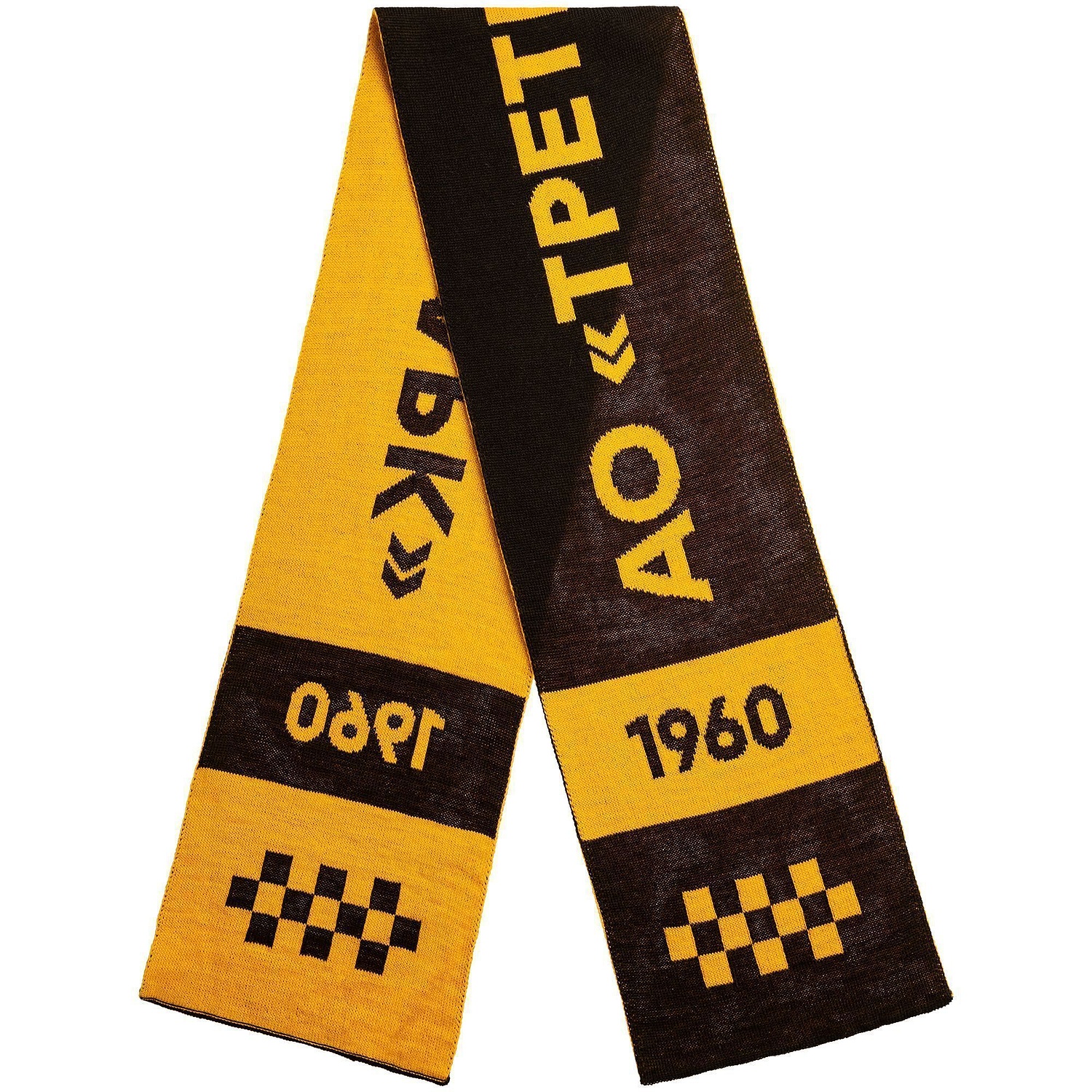 Шарф на заказ Tricksy Light, XL, полушерсть с логотипом