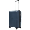 Чемодан Santiago M, темно-синий с логотипом