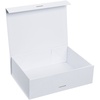 Коробка складная Rusetti, S, белая с логотипом