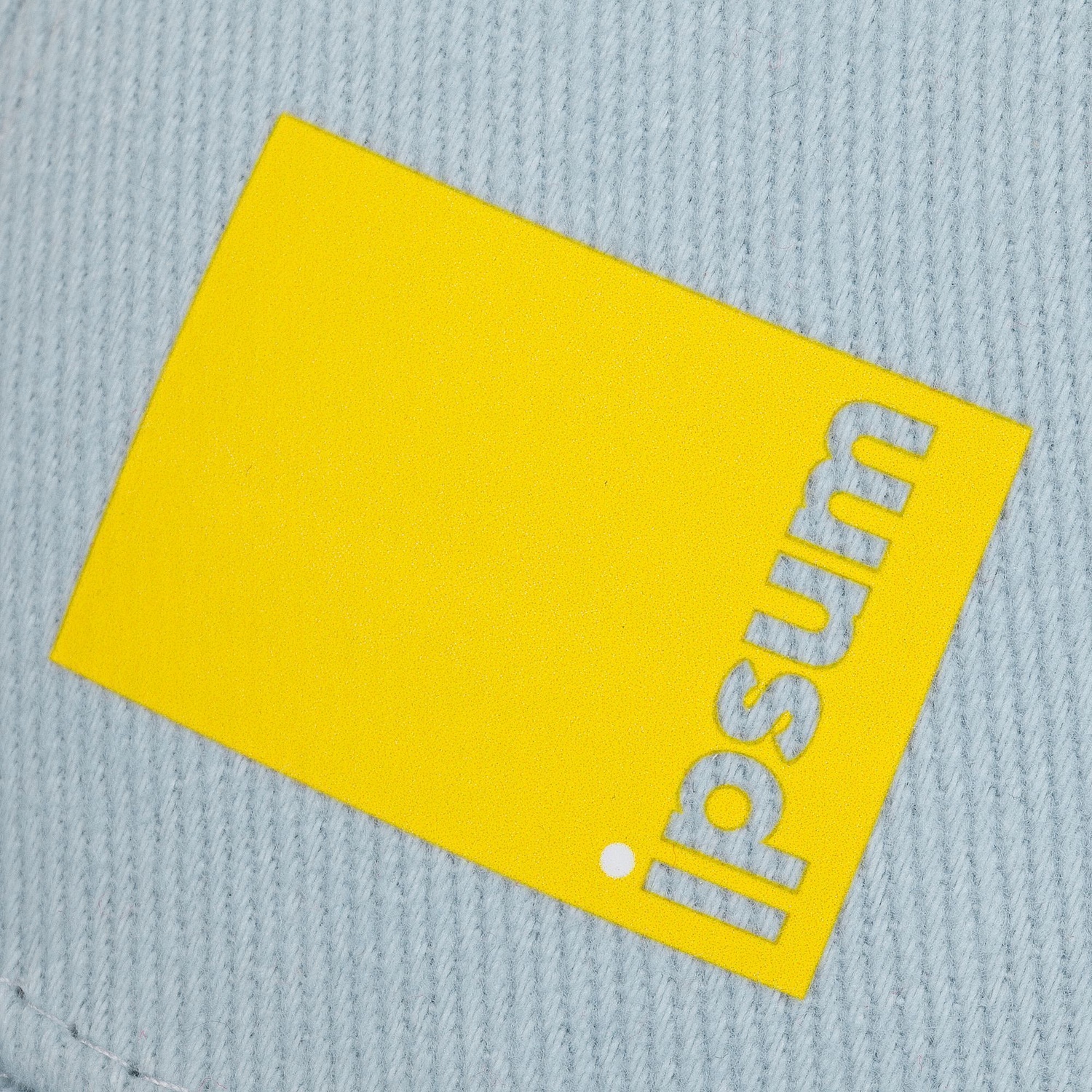 Бейсболка Hillside, голубая с логотипом