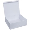Коробка складная Rusetti, M, белая с логотипом