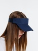 Козырек Viseros, темно-синий с логотипом