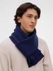 Шарф Laconi, синий с логотипом