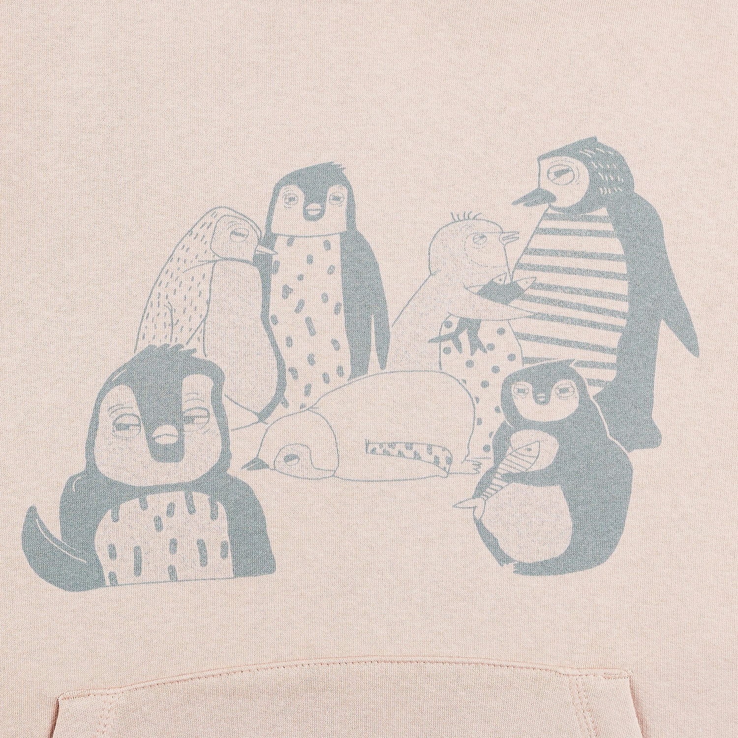 Толстовка Hooded, розовая с логотипом