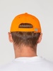 Бейсболка Convention, оранжевая с логотипом