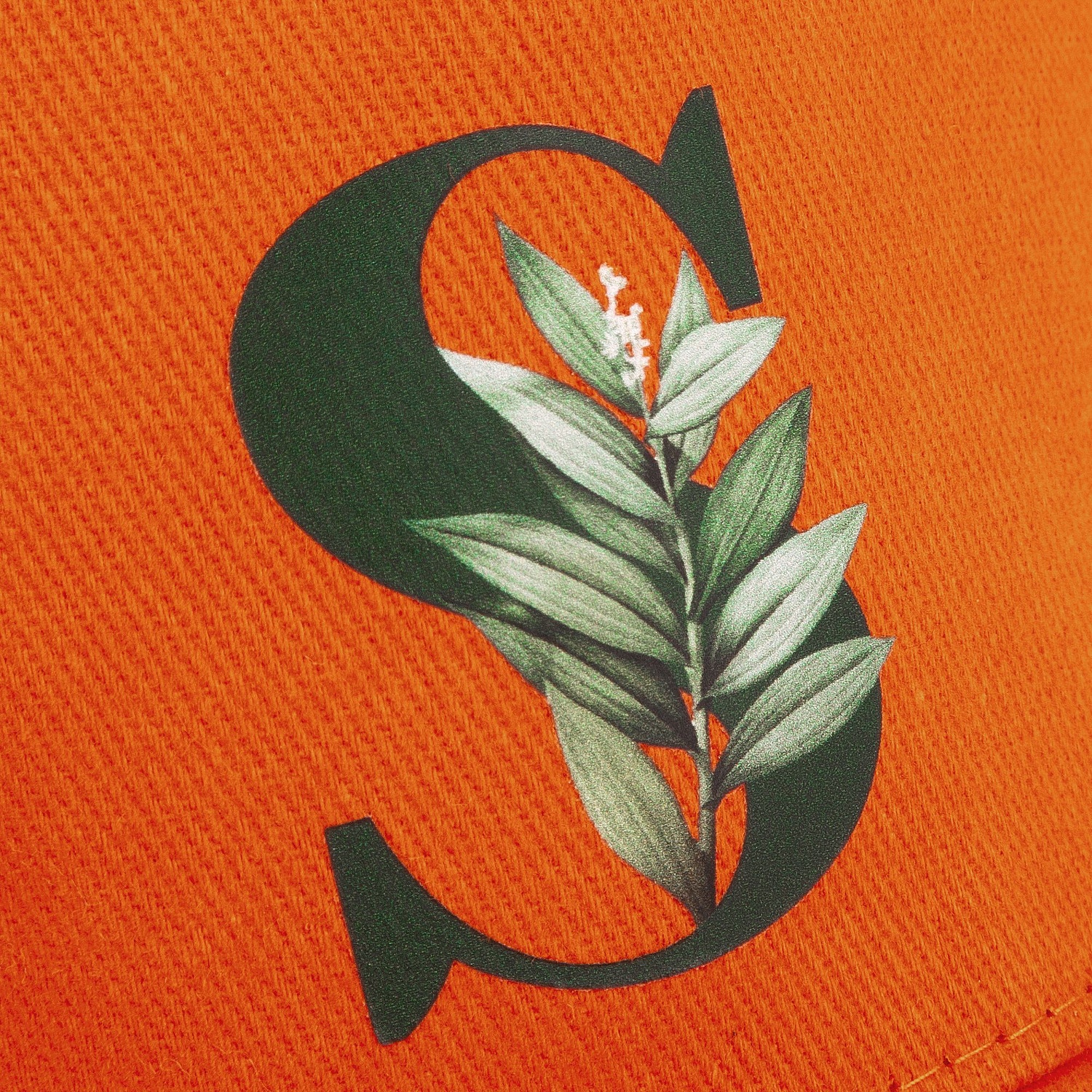 Бейсболка Standard, оранжевая с логотипом