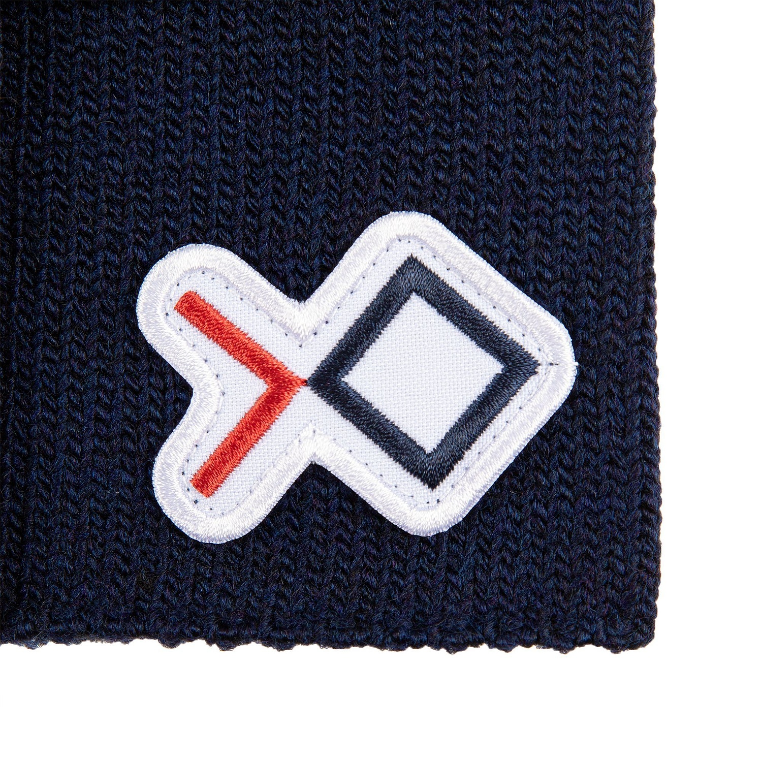 Шеврон из габардина Gabo S, белый с логотипом