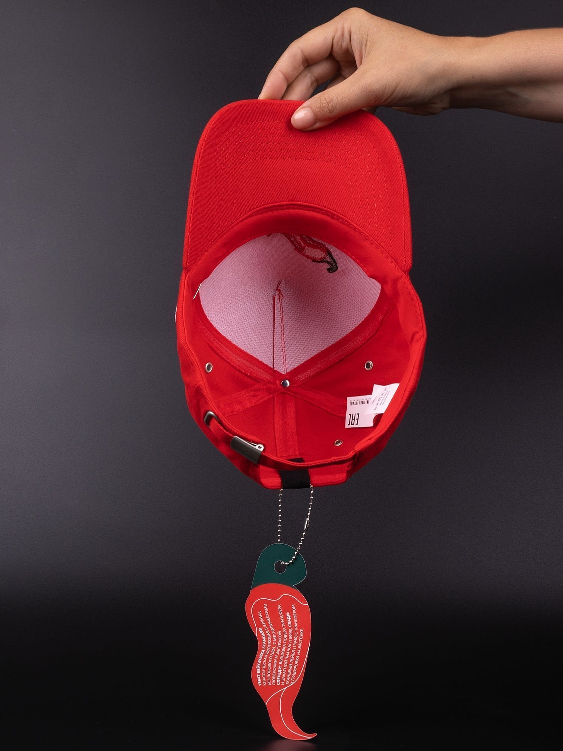 Бейсболка Standard, красная