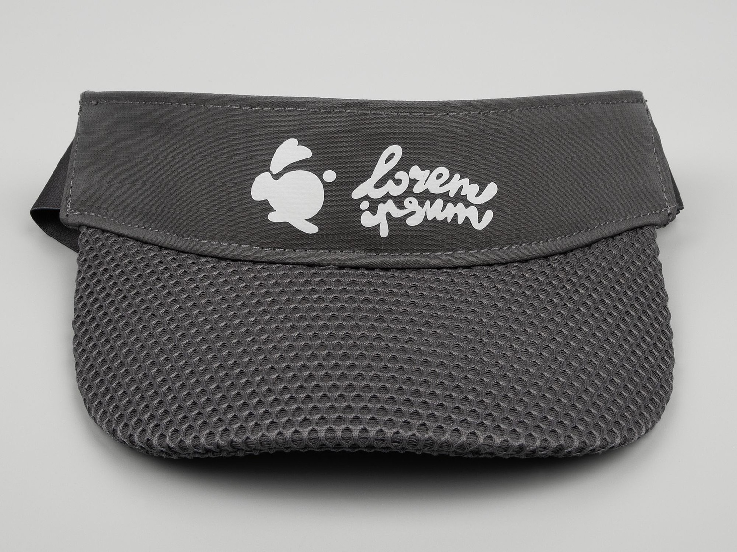 Козырек Grand Slam, темно-серый с логотипом