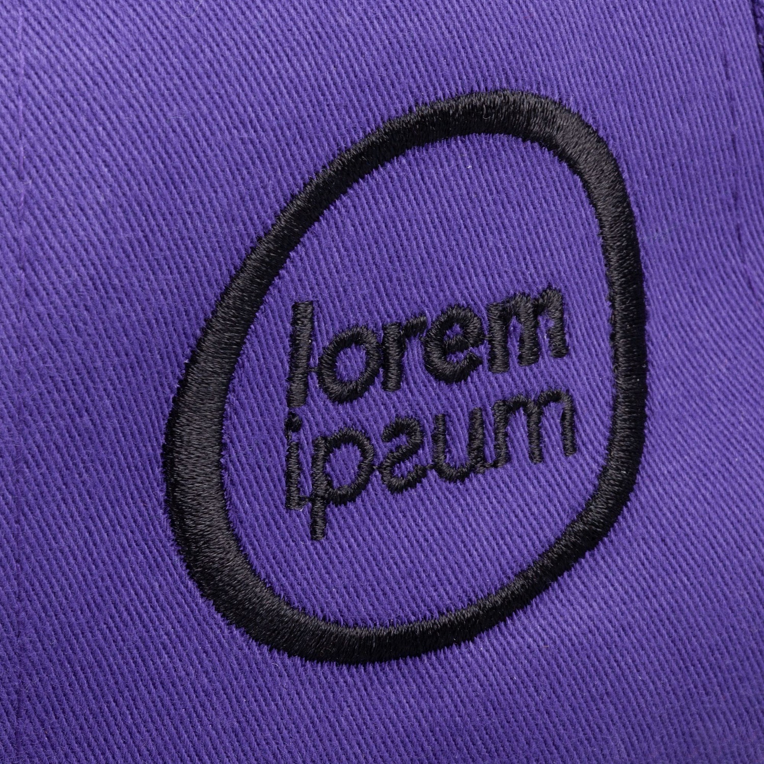 Бейсболка Convention, фиолетовая с логотипом