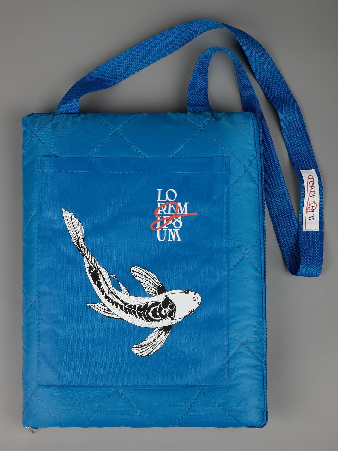 Плед для пикника Soft & Dry 2, ярко-синий