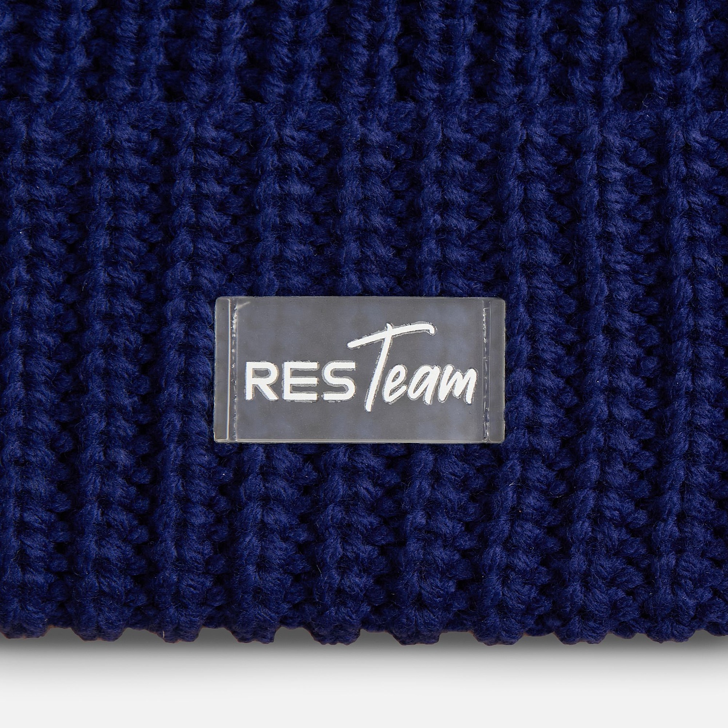 Шапка Nordkyn, темно-синяя с логотипом